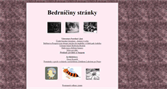 Desktop Screenshot of bedrnika.cz